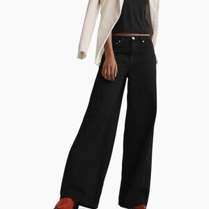 rag & bone sofie Wide-Leg Jeans